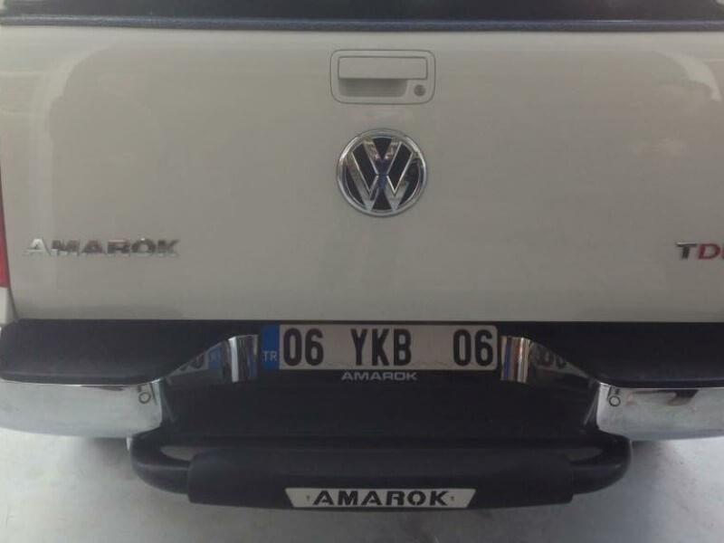 Volkswagen Amarok Arka Tampon Koruma