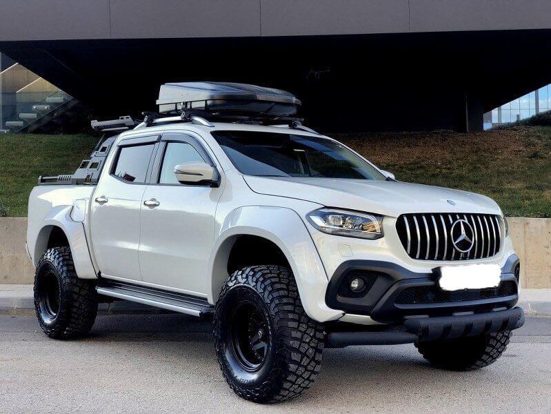 Mercedes X-Class Tavan Kapalı Port Bagajlar