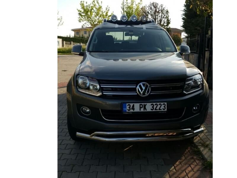 Volkswagen Amarok Bıyık Çelik Ön Tampon